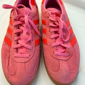 adidas Gazelle Beam Pink and Solar Red Women's Sneakers